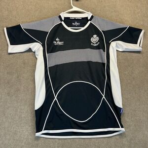 Scotland Rugby Jersey Mens Small Navy Crew Neck Training Shirt Rugby Nations NEW